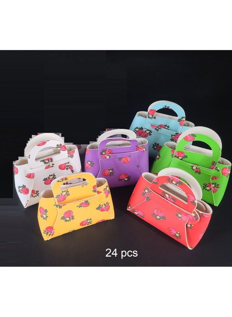 بوكسوودس ٢٤ كيس هدايا للأطفال لتوزيع الحلويات في رمضان والعيد وعيد الحب - Image 1